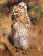 Algerierin mit Kind Pierre-Auguste Renoir